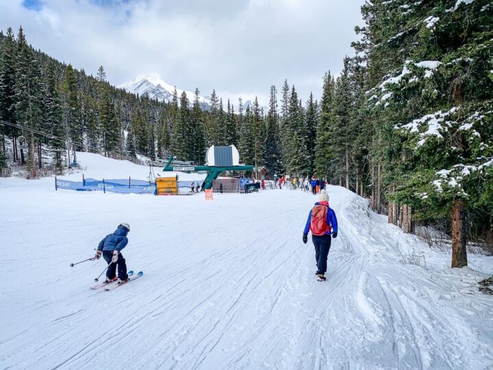 Cascade Amphitheatre Snowshoe Trail in Banff Travel Banff Canada