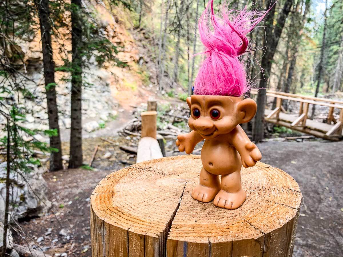 The Troll Falls hike to a pair of beautiful Kananaskis falls is easy and fun for all ages