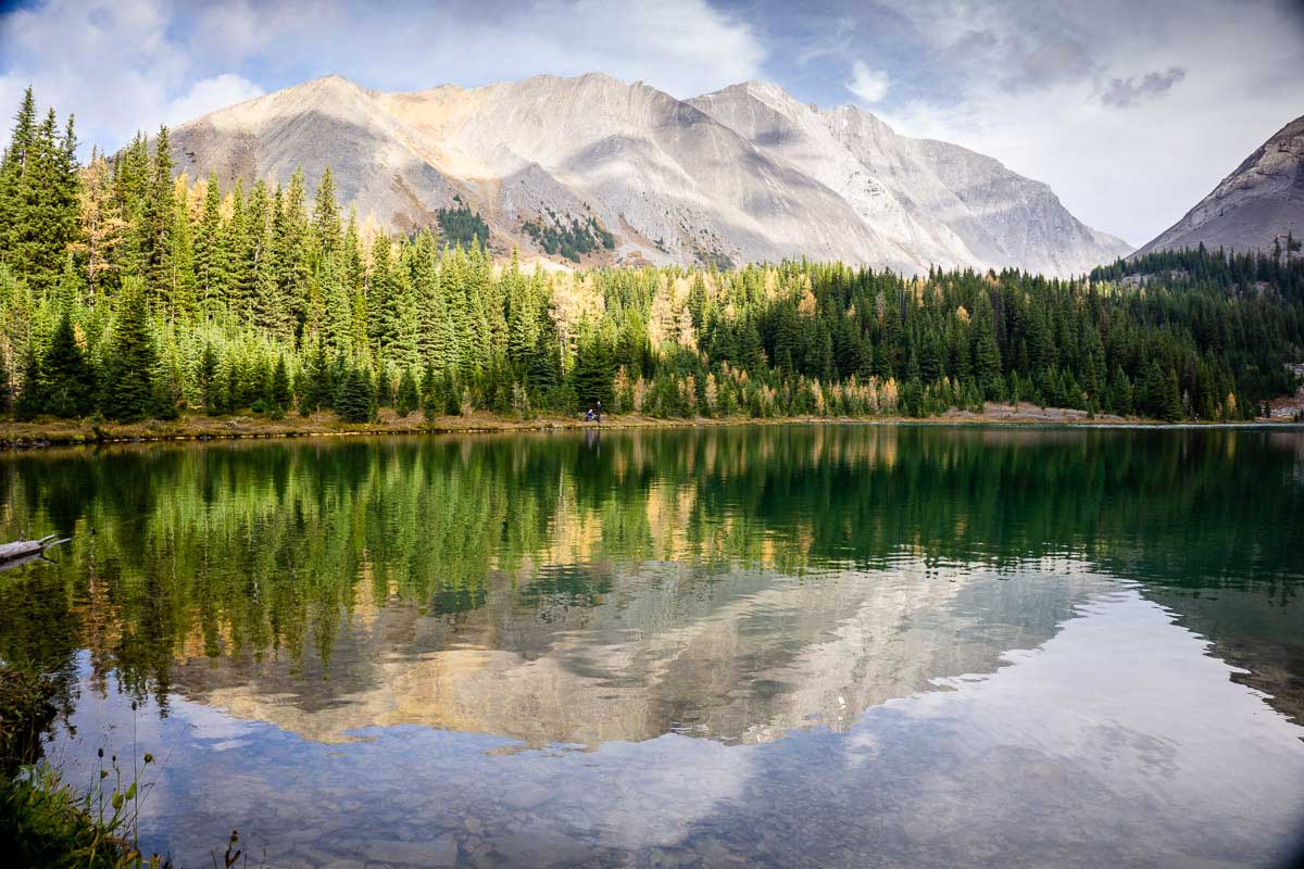 Rummel Lake in Kananaskis