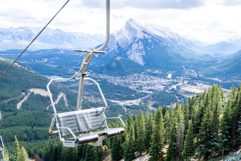 Summer Sightseeing on the Mount Norquay Chairlift Travel Banff Canada