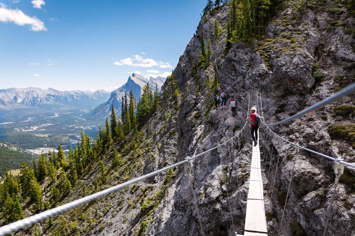 Summer_MtNorquay_ViaFerrata_JesseTamayo_001-custom Mount Norquay Via Ferrata