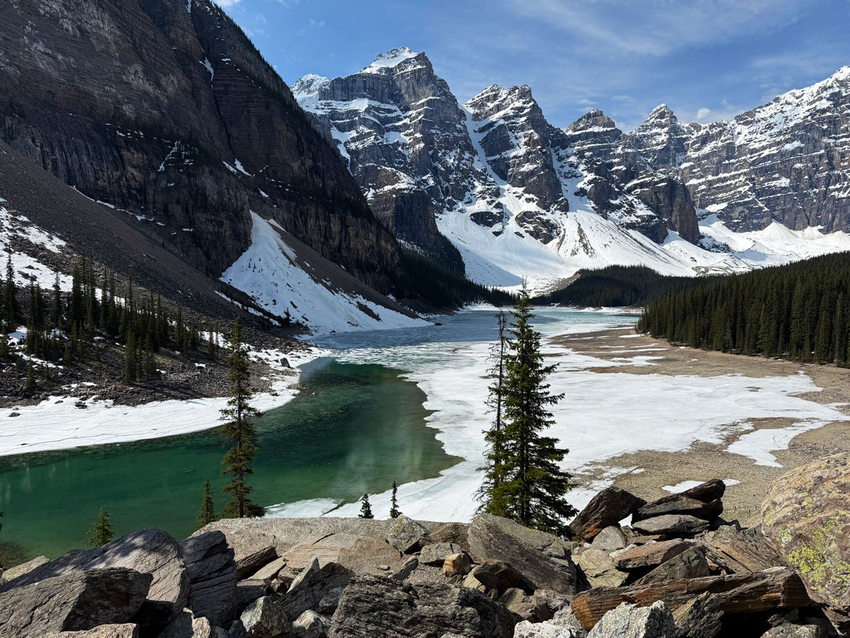 late May at Moraine Lake