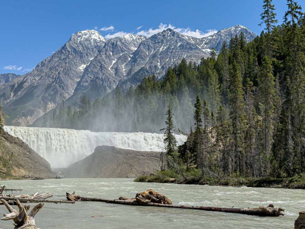 Wapta Falls at Yoho National Park, Canada.