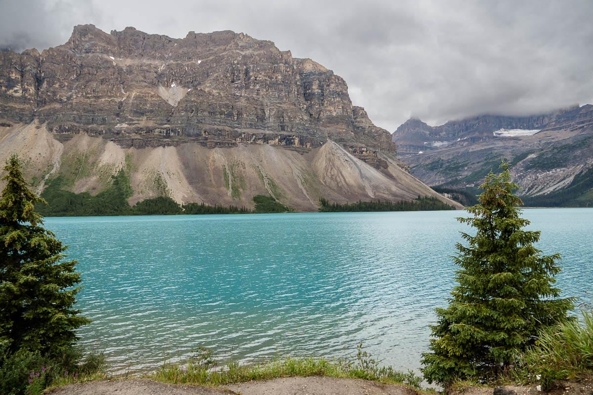 Bow Lake Banff Bow Lake along the Icefields Parkway in Banff National Park