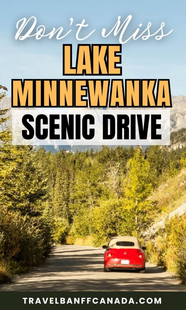 Lake Minnewanka Scenic Drive in Banff National Park