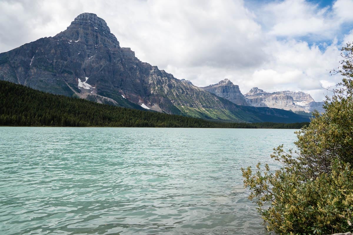 Lower Waterfowl Lake Lower Waterfowl Lake as seen from the Icefields Parkway