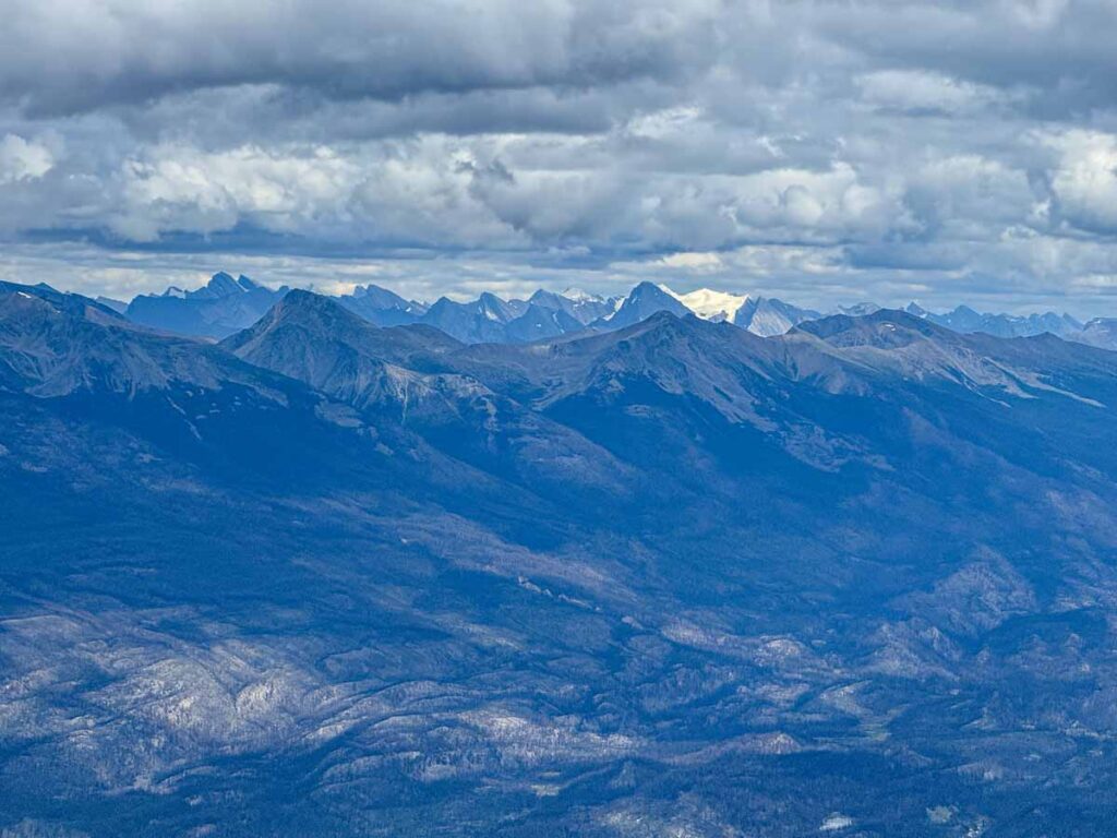Endless mountain views from the Jasper SkyTram.