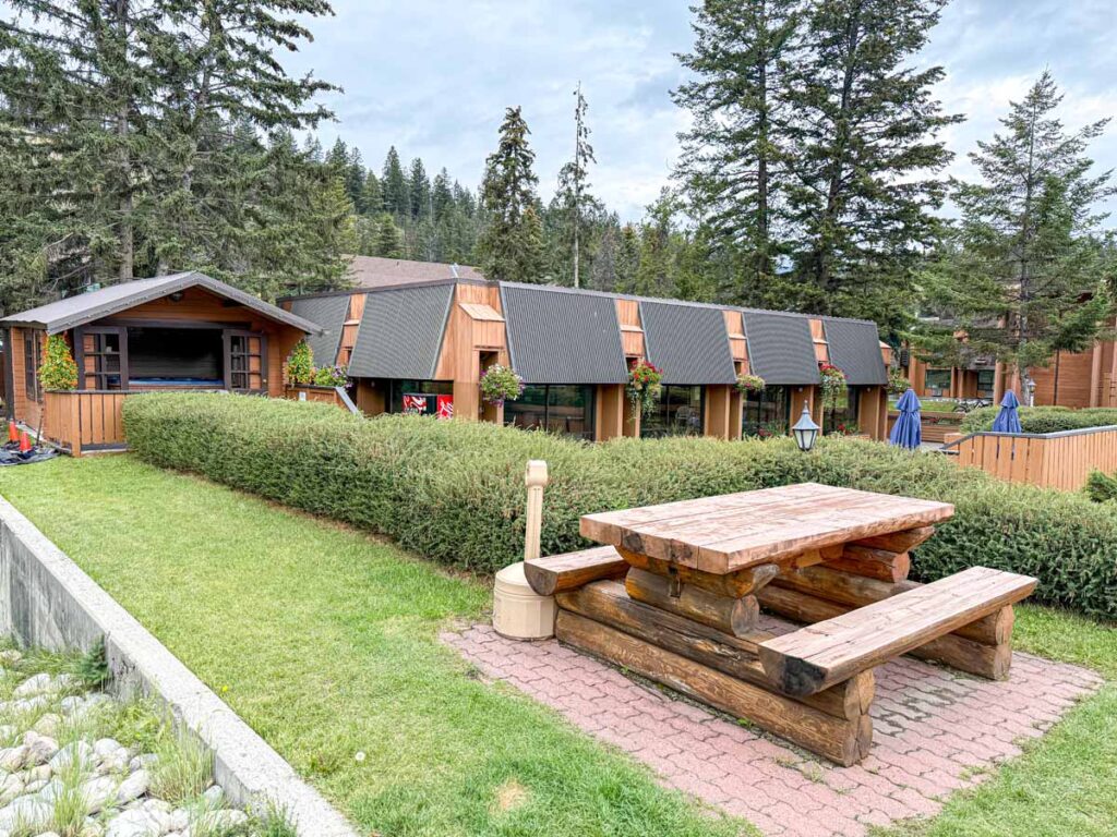 The Marmot Lodge in Jasper, Canada.