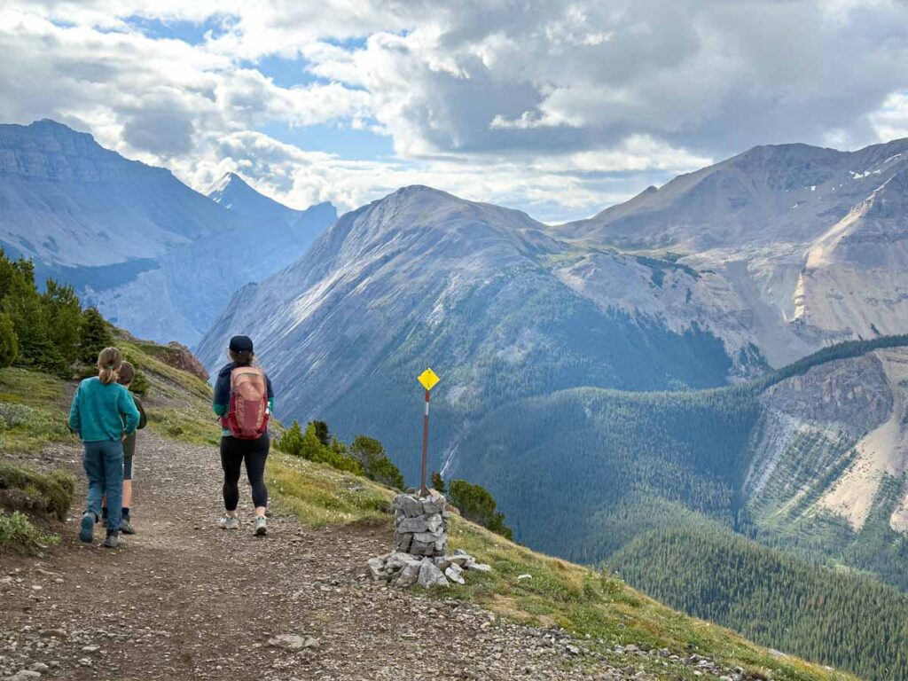 The Parker Ridge trail is one of the most scenic short hikes in Banff.