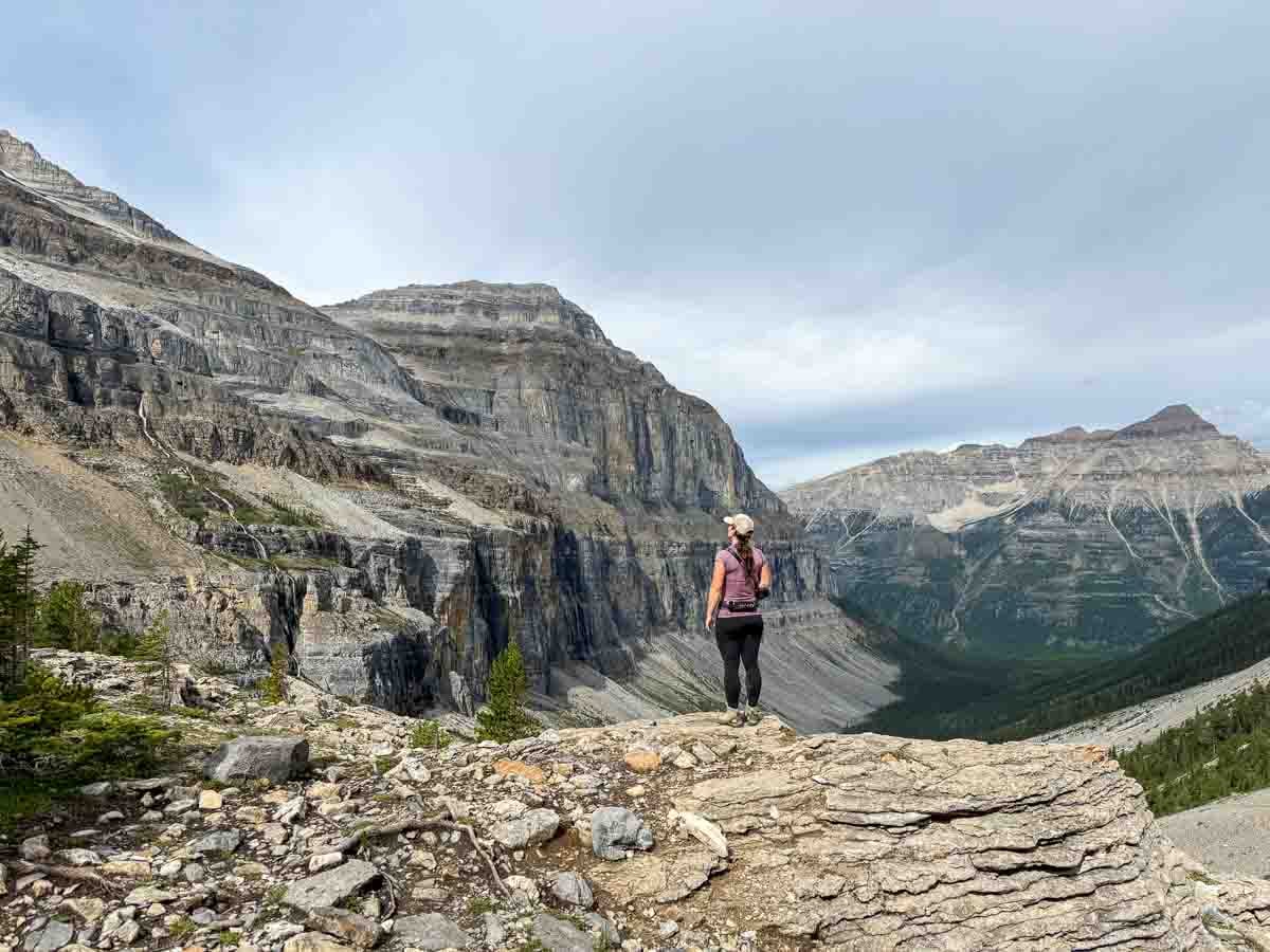 Celine Brewer on Stanley Glacier Hike in Kootenay National Park