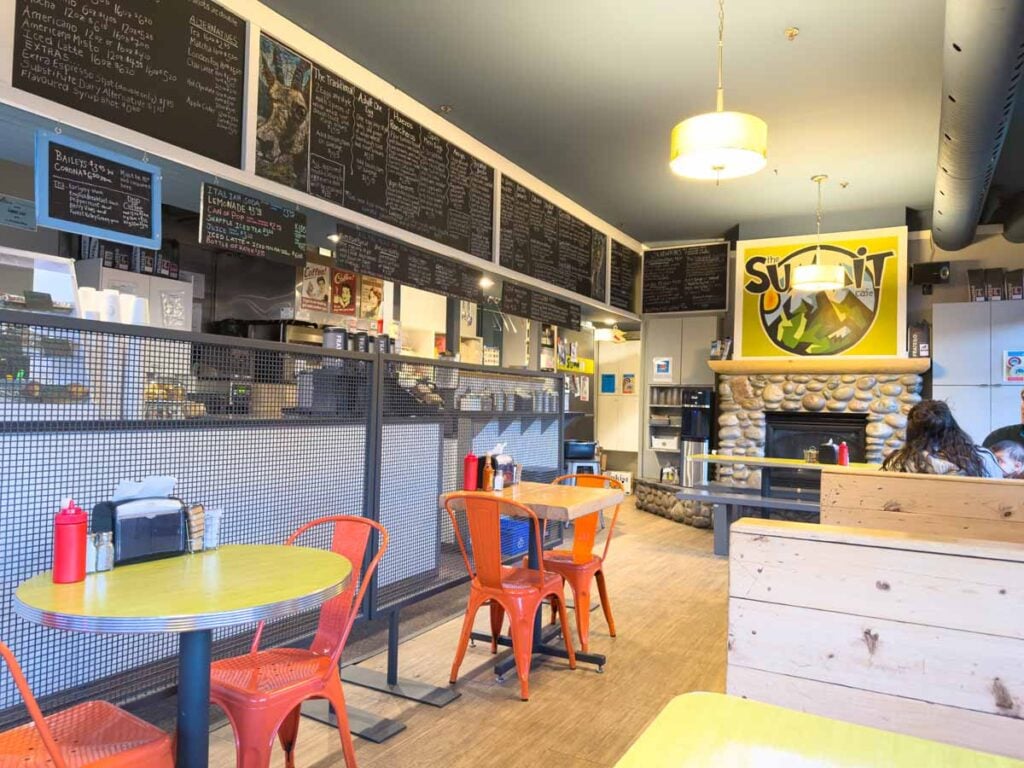 The Summit Cafe is one of the best Canmore breakfast restaurants.